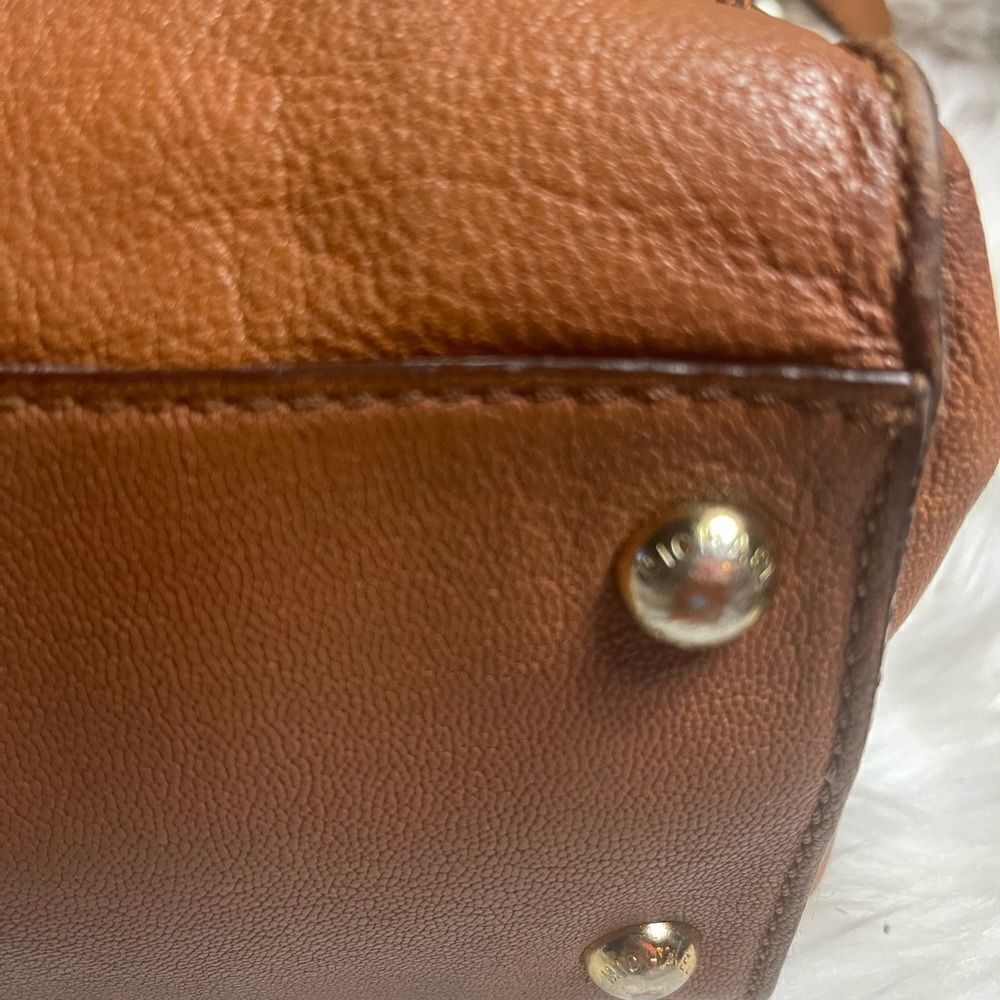 MICHAEL KORS Hamilton Brown Pebbled Leather large Tote  /Shoulder Bag. - Picture 16 of 16